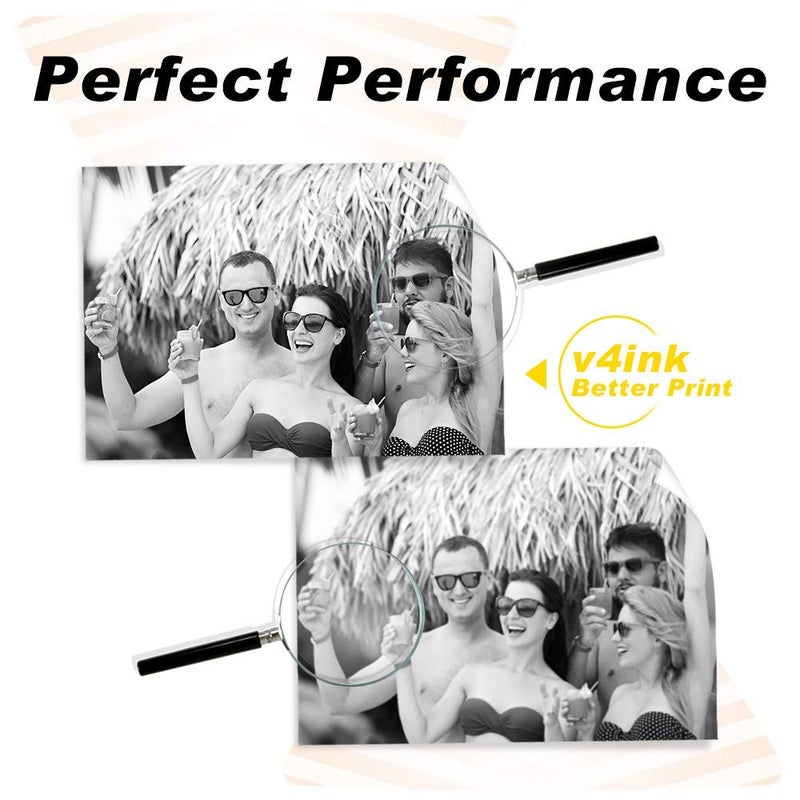 v4ink Compatible Toner Replacement for Dell 1250 810WH (2-Pack Black) Toner Cartridge High Yield for Dell 1250c Dell C1760nw 1350cnw 1355cn 1355cnw C1765nf C1765nfw Printer - Image 5
